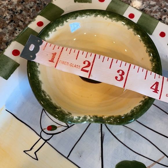 Ceramic Martini Happy Hour plate - Picture 4 of 4